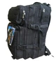 Рюкзак тактический штурмовой Over Earth мод 338 40 литров Cordura черный - изображение 1