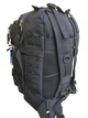 Рюкзак тактический штурмовой Over Earth мод 338 40 литров Cordura черный - изображение 4
