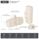 Powerbank Wozinsky WF16-YLS 5000mAh 15W Lightning Beige (WF16-YLS_BEI) - зображення 9