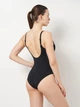 Купальник слитный женский Arena Ripples Swimsuit U Back B 009500-590 38 Черный (3468337554400) - изображение 2