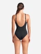 Купальник слитный женский Arena Ripples Swimsuit U Back B 009500-590 38 Черный (3468337554400) - изображение 5