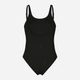 Купальник слитный женский Arena Ripples Swimsuit U Back B 009500-590 38 Черный (3468337554400) - изображение 7