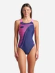 Купальник слитный женский Arena Bright Glare Swimsuit V Back 008930-790 42 Синий/Розовый (3468337533757) - изображение 4
