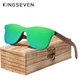 Мужские поляризационные солнцезащитные очки KINGSEVEN WB5504 Green Walnut Wood - изображение 1