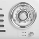 Кухонне радіо Vintage Cuisine у ретро стилі з металевою ручкою з Bluetooth та акумулятором Біле - зображення 7