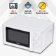 Мікрохвильова піч Adler AD 6205 20л 700W 700W механічне управління ручка White (AD6205) - зображення 7