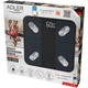 Напольные электронные весы Adler AD 8186 Smart до 180кг 3хААА автовыключение Black (AD8186B) - изображение 3