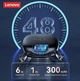 Вакуумные bluetooth наушники Lenovo LP75 TWS для спорта/ черные - изображение 5