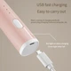 Портативный электрический беспроводной миксер на аккумуляторе USB с венчиком для взбивания - изображение 5