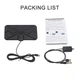 ТВ-антена для Т2 з посиленням телевізійна DVB-T2 HDTV TV Antenna Mini 1080p - зображення 1