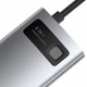USB Hub Baseus Metal Gleam Series 4-in-1 Multifunctional Type-C Сірий (CAHUB-CY0G) (253974) - зображення 4