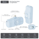 Powerbank Wozinsky WF16-YLS 5000mAh 15W Lightning Niebieski (WF16-YLS_BLU) - obraz 9
