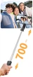 Трипод - селфи палка Fill Light Tripod (70 см max. длина) для фото, видео, селфи + LED мини лампа / Bluetooth пульт / Монопод со штативом / Подставка для телефона - изображение 2