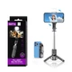 Трипод - селфи палка Fill Light Tripod (70 см max. длина) для фото, видео, селфи + LED мини лампа / Bluetooth пульт / Монопод со штативом / Подставка для телефона - изображение 8