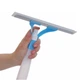 Щетка для мытья окон Economix Cleaning с пульверизатором (водозгон, стяжка) - изображение 1