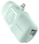 Powerbank Wozinsky WF16-YLS 5000mAh 15W Lightning Zielony (WF16-YLS_GRE) - obraz 1