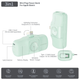 Powerbank Wozinsky WF16-YLS 5000mAh 15W Lightning Zielony (WF16-YLS_GRE) - obraz 10