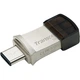 USB флеш накопитель Transcend 128GB JetFlash 890 Silver USB 3.1/Type-C (TS128GJF890S) - изображение 2