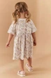 Трикотажное летнее платье для девочки с коротким рукавом Next 98-104 см (3-4Y) - изображение 3