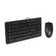Комплект A4Tech KK-3330 USB Black (4711421961851) - изображение 3
