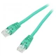 Патч-корд 0.25м UTP cat 6 CCA green Cablexpert (PP6U-0.25M/G) - изображение 1