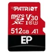 Карта памяти Patriot 512GB microSD class 10 UHS-I U3 (PEF512GEP31MCX) - изображение 1