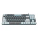 Клавиатура Aula F3287 Keycap KRGD Blue USB UA White/Grey (6948391240688) - изображение 2