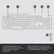 Комплект Logitech MK295 Silent UA Off-White (920-009824) - изображение 6