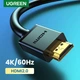 Кабель мультимедийный HDMI M to HDMI M 3.0m V2.0 4K Ugreen (10108) - изображение 3