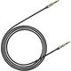 Кабель мультимедийный Jack 3.5mm Yiven M30 M/M 1m silver-black Baseus (CAM30-BS1) - изображение 2