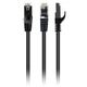 Патч-корд 1м S/FTP Cat 6A CU LSZH black Cablexpert (PP6A-LSZHCU-BK-1M) - изображение 1