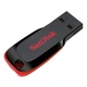 USB флеш накопитель SanDisk 64GB Cruzer Blade Black/red USB 2.0 (SDCZ50-064G-B35) - изображение 2