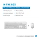 Комплект беспроводной HP 230 мышка и клавиатура Combo, белый - изображение 5