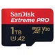 Карта памяти SanDisk 1 TB microSDXC UHS-I U3 Extreme Pro+SD Adapter (SDSQXCD-1T00-GN6MA) - изображение 2