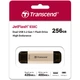 USB флеш накопичувач Transcend 256GB JetFlash 930 Gold-Black USB 3.2/Type-C (TS256GJF930C) - зображення 8