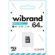 Карта памяти Wibrand 64GB mictoSD class 10 UHS-I - изображение 2