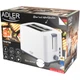 Тостер Adler AD 3216 white 1000Вт/2 відділення/7 режимів підсмажування/розморожування/підігрів булок - изображение 5