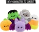 Мягкая игрушка антистресс Fluffie Stuffiez Halloween Candy Corn Small Collectible Feature Plush - изображение 6