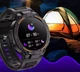 Смарт годинник Чоловічий сенсорный кольоровий HD Екран Класичні Круглі LAXASFIT HW50 Bluetooth 5.3 Ліхтарик 2-3 дні Роботи без підзарядки Мультименю Мульти спорт режим Фітнес Трекер Black - зображення 8