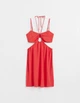 Сукня H&M Ж1116784 (10804625) колір червоний (Ж1116784 - 208835) - изображение 2