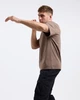 Футболка Lineal Oversized L Коричнева - изображение 5