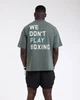 Футболка We Don't Play Boxing Oversized M Зелена - изображение 1