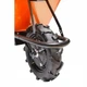 Аккумуляторная тачка с электроприводом Kraft&Dele KD3125 для сада 80л / 550Вт / 150KG 24V Оранжевая - изображение 7