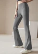 Женские спортивные леггинсы клеш Comfort Style C4 (1853-44-01) Серый L No Brand (44) - изображение 1