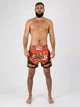 Muay Thai шорти TWINS SPECIAL для тайського боксу, ММА, кікбоксингу та єдиноборств (чорний/красный, р. XXXL(зріст 190-200 90-100 кг) - изображение 3