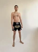 Тренувальні MMA шорти для тайського боксу, єдиноборств Sanda, UFC для спорту another boxer чорний/серебряный, р. XS (5-7 років)) - изображение 8
