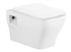 Унитаз подвесной RJ Flex сиденье Duroplast Slim slow-closing, white RJCE03004 - изображение 1
