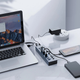Hub USB Orico 13x USB-A 3.0 with switches (BT2U3-13AB) - obraz 4
