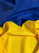 Флаг Украины большой уличный с габардина 91х139см сине-желтый - изображение 4