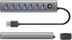 Hub USB Orico 7x USB-A 3.0 + USB-C 5V/3A 1m (CL7U-U3) - obraz 2